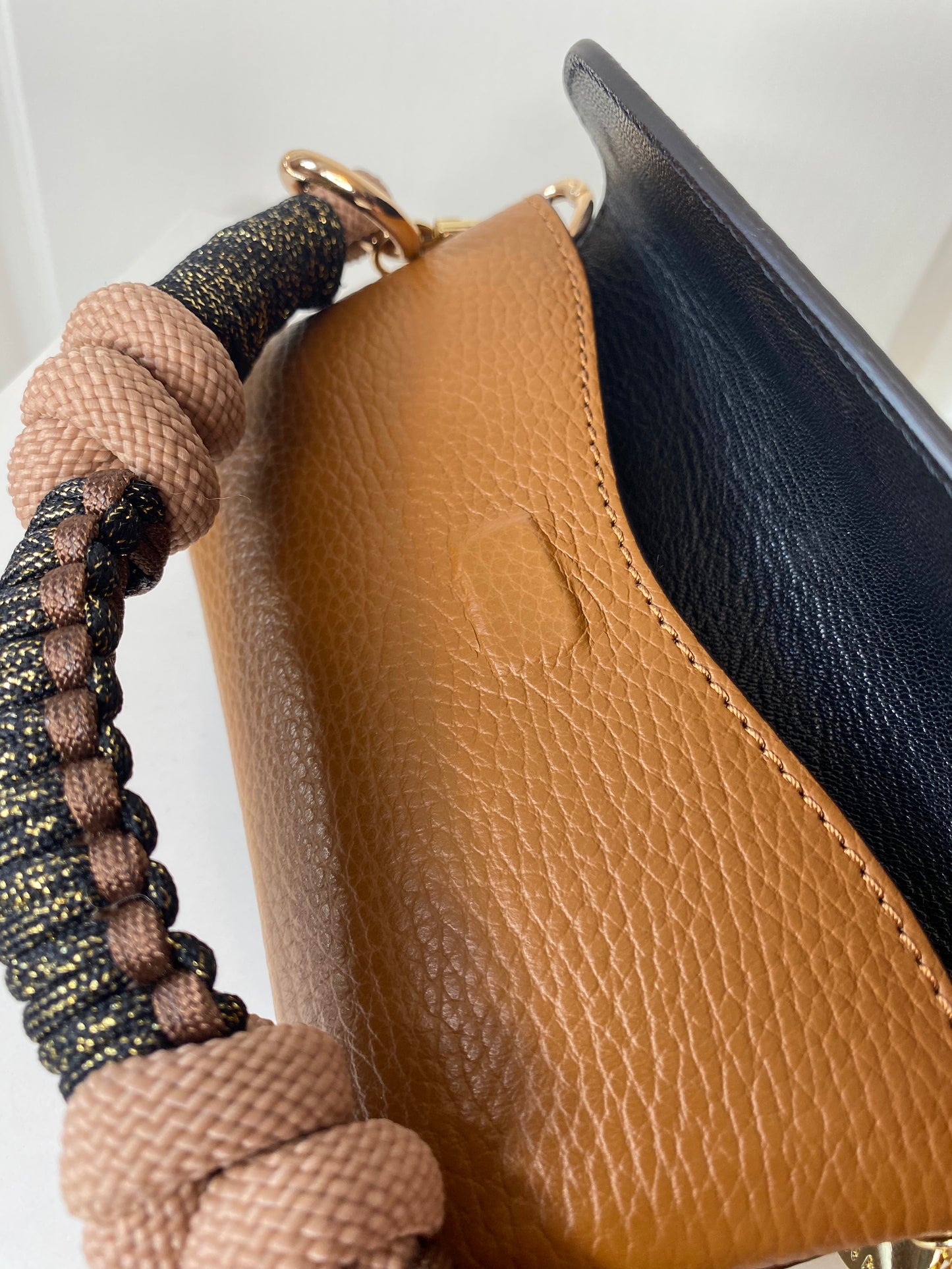 Mini Mobile Bag Cognac