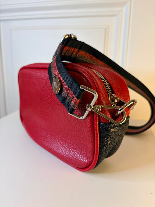 Francesca BAG S Red-Black
