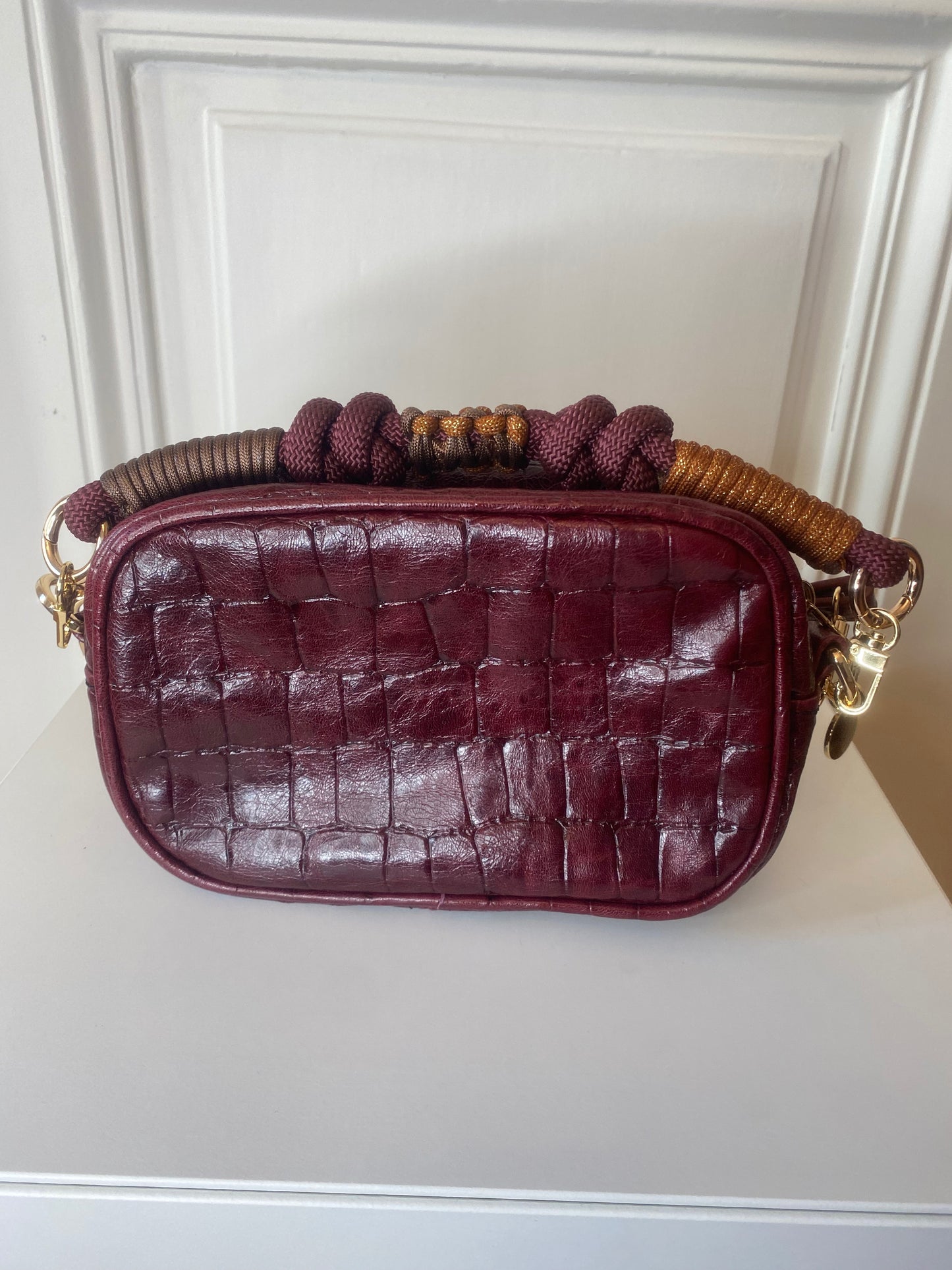 Francesca Bag Small Bordeaux