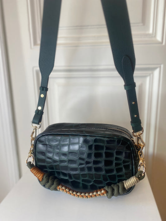 Francesca Bag M Forest Green