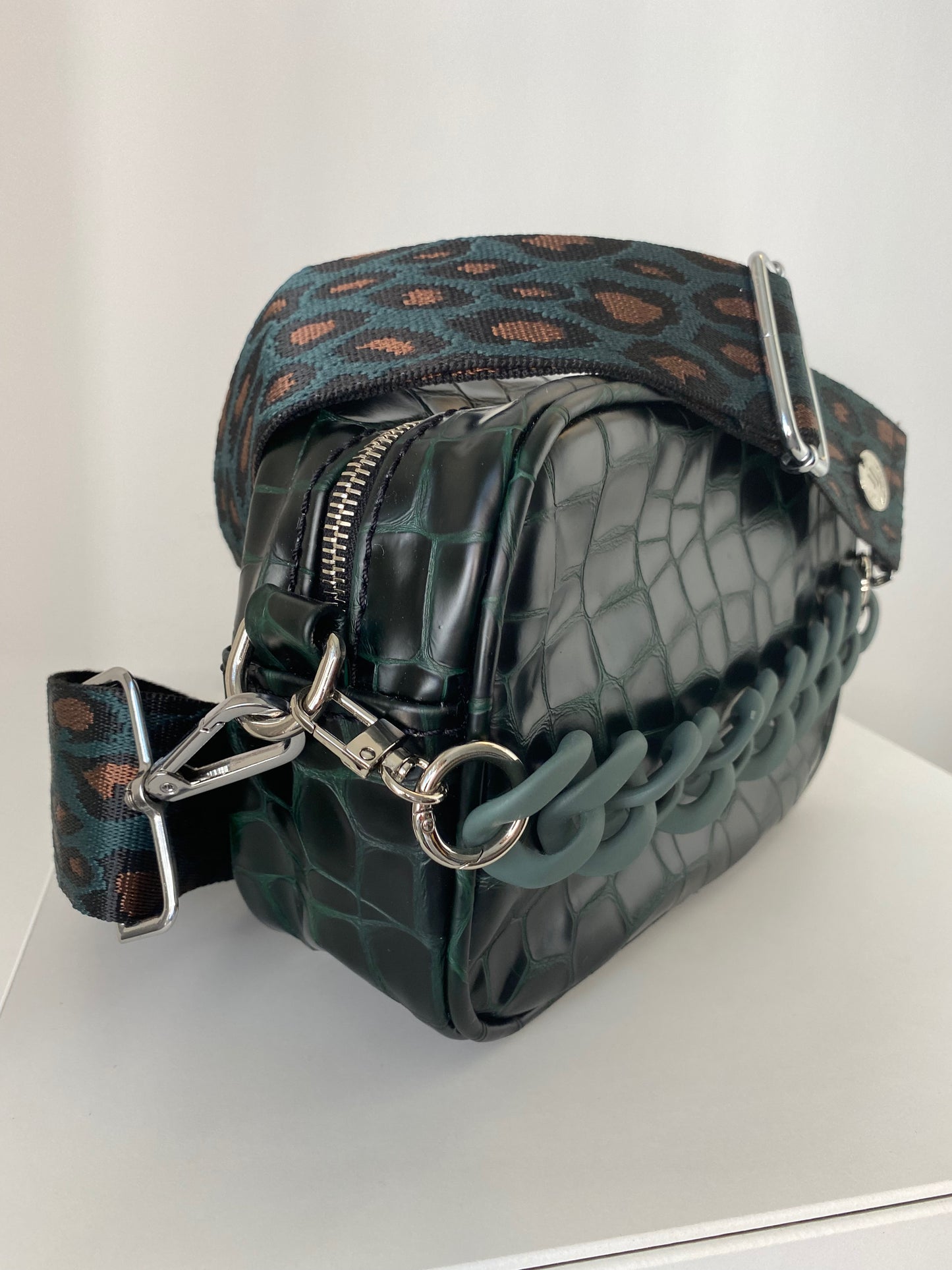 F-BAG Medium Forest Croco Effect