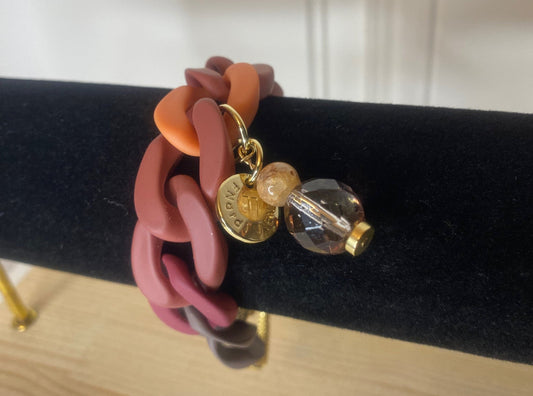 Bracelet Celine Wine - Coral