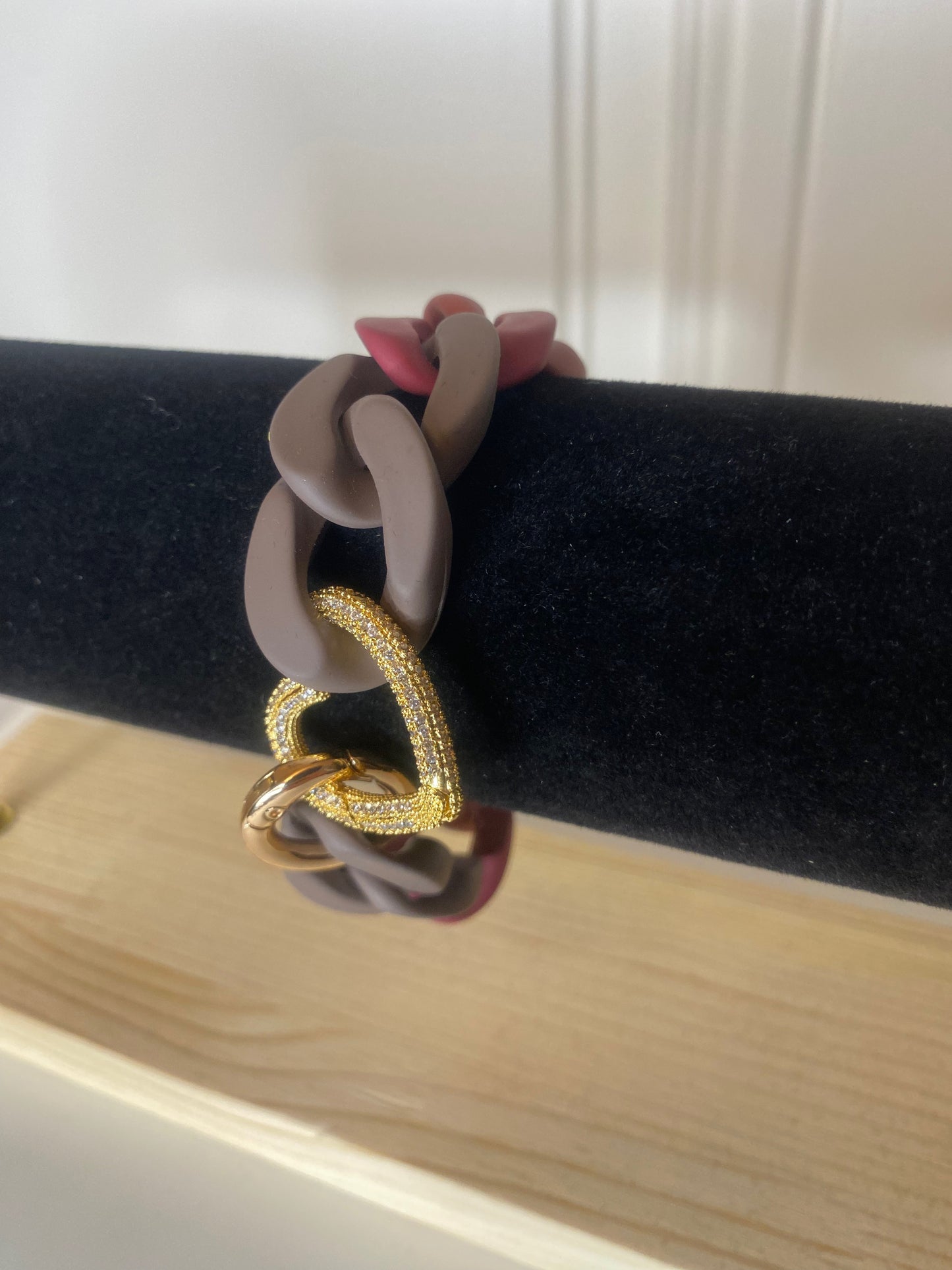 Bracelet Celine Wine - Coral