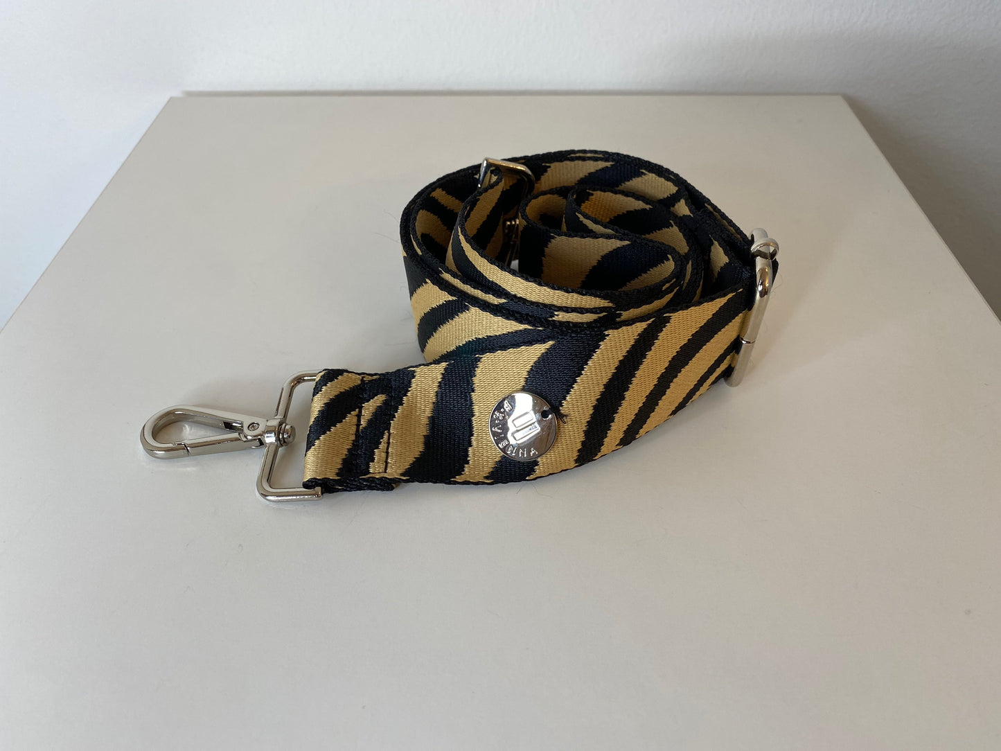 Shoulder Strap Bag Zebra Black - Warm Sand