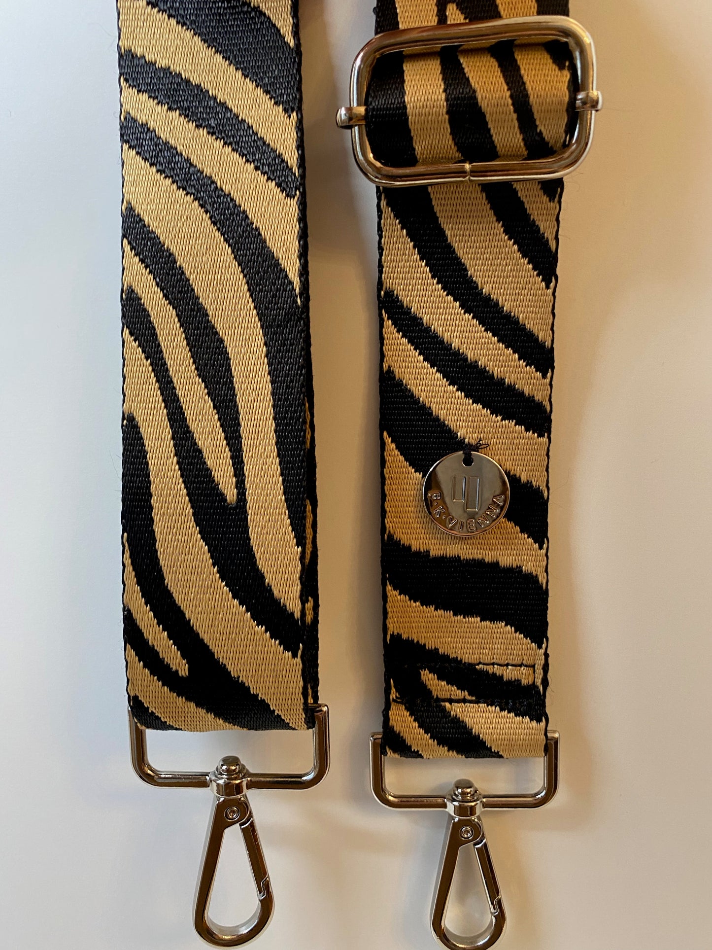 Shoulder Strap Bag Zebra Black - Warm Sand