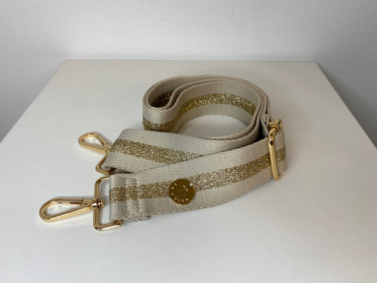 Shoulder Strap Bag Gold Lurex