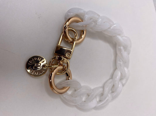 Bracelet Cecil White Opal effect