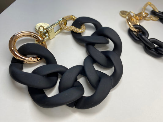 Chunky Chain Lola Black Matt