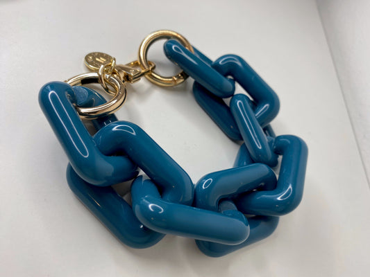 Chunky big Bracelet Blue Ocean