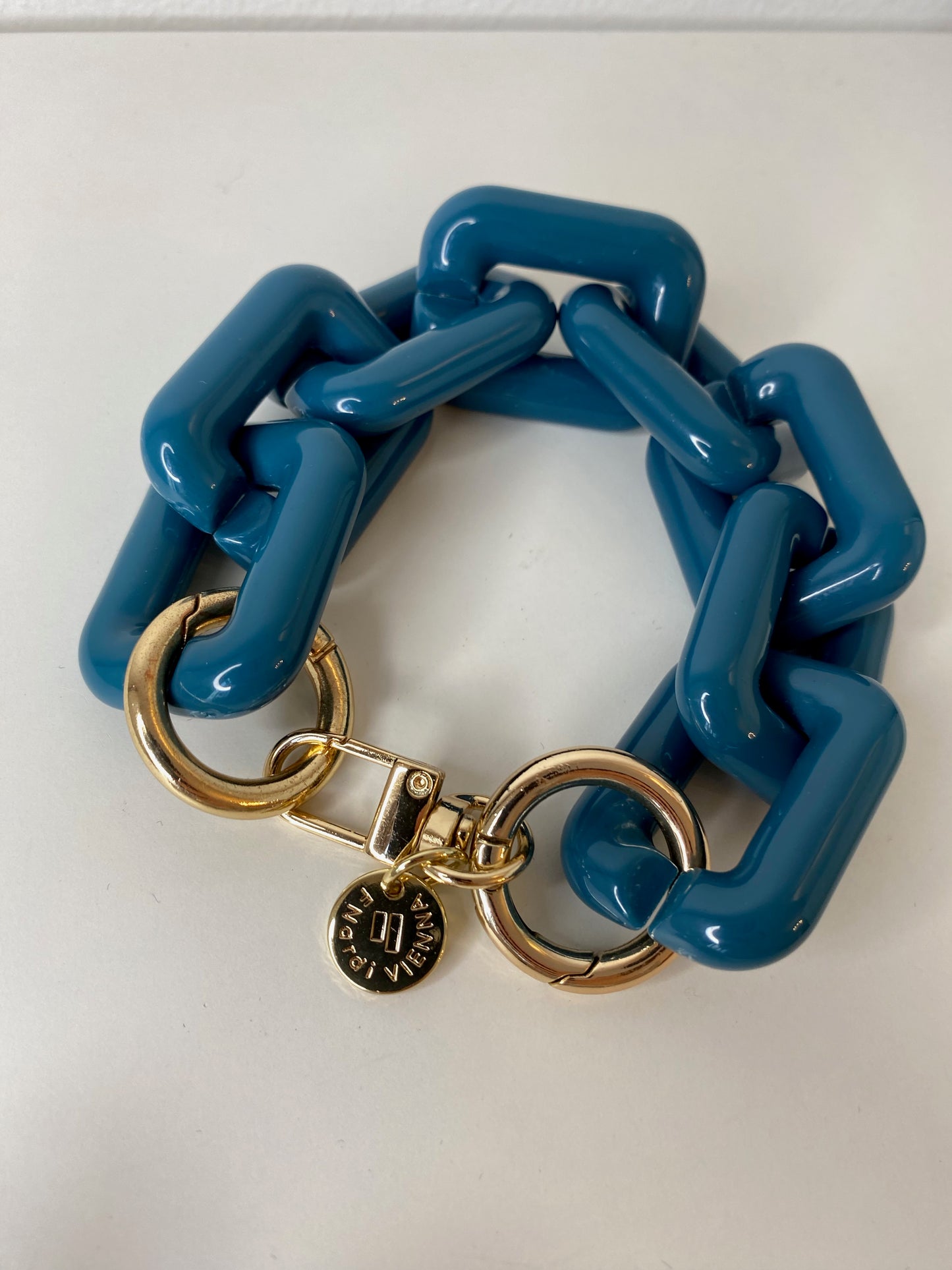 Chunky big Bracelet Blue Ocean