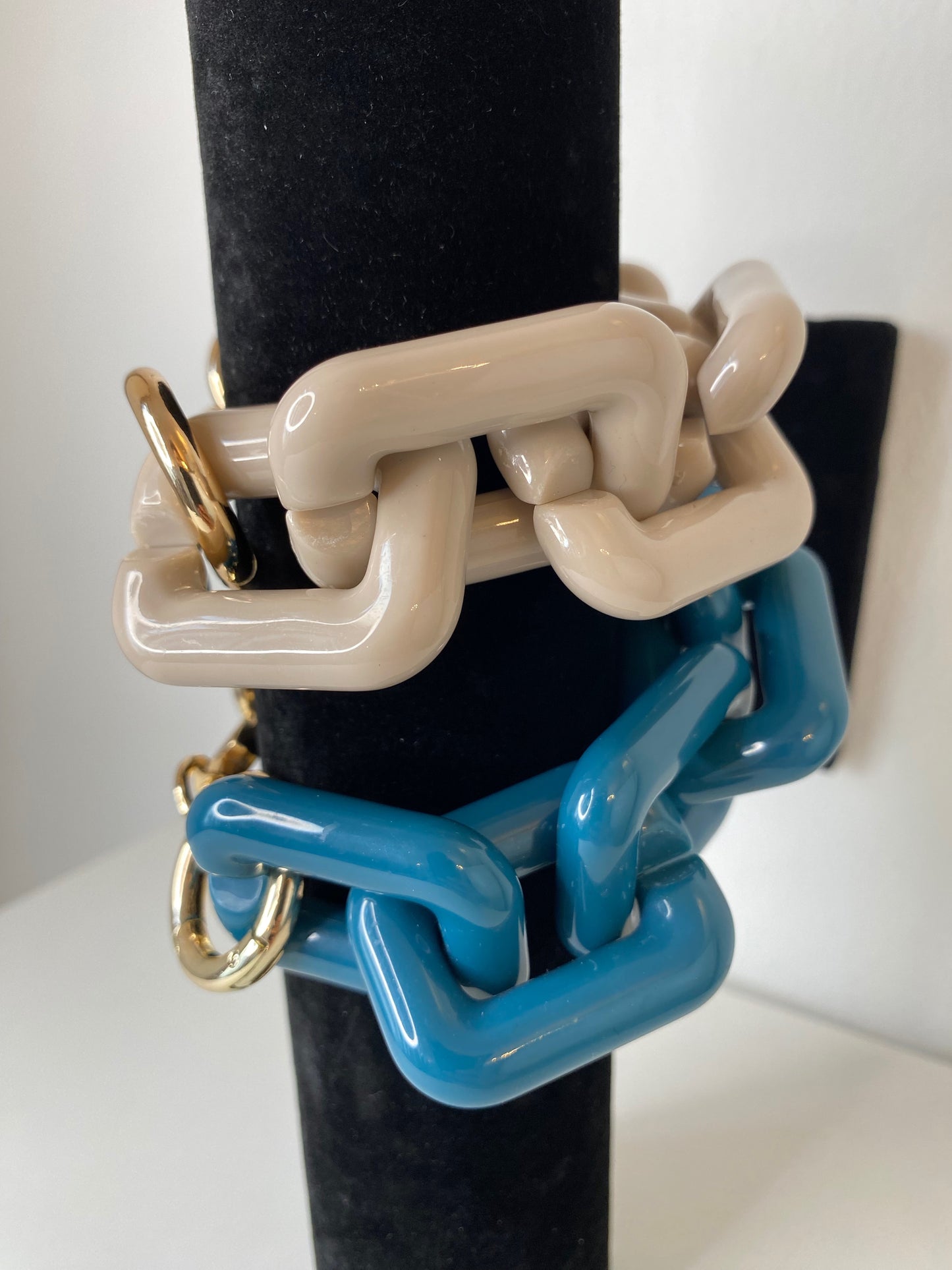 Chunky big Bracelet Oatmeal