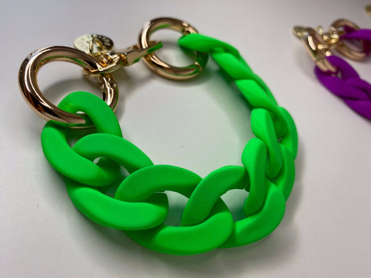 Chunky Chain Neon Green
