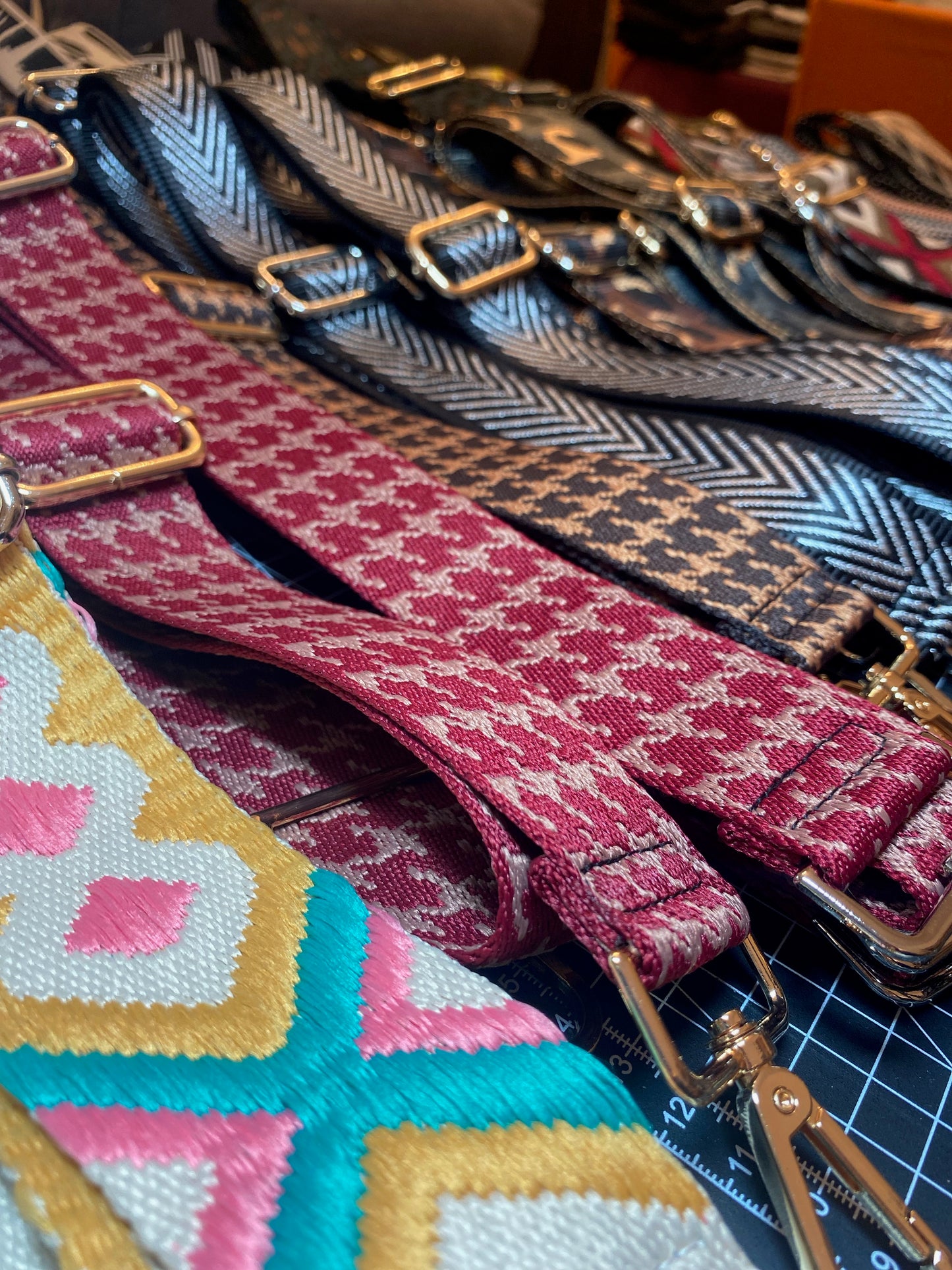 Shoulder Strap Bag Gold Lurex