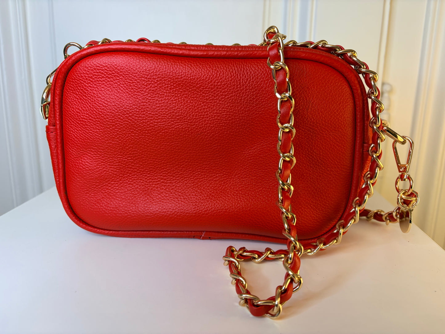 Francesca BAG S Red Chain