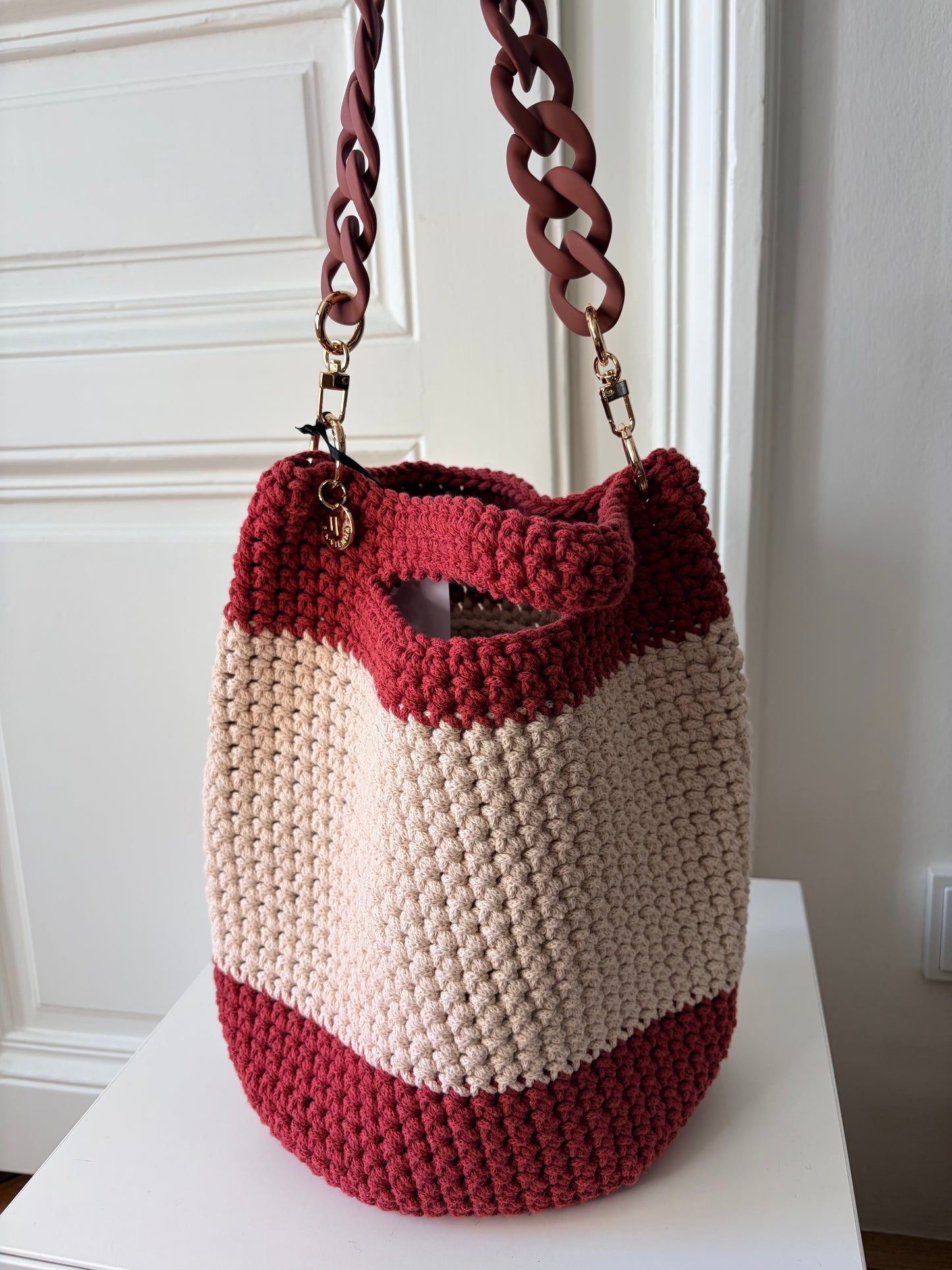 Shopping Crochet small coral pink