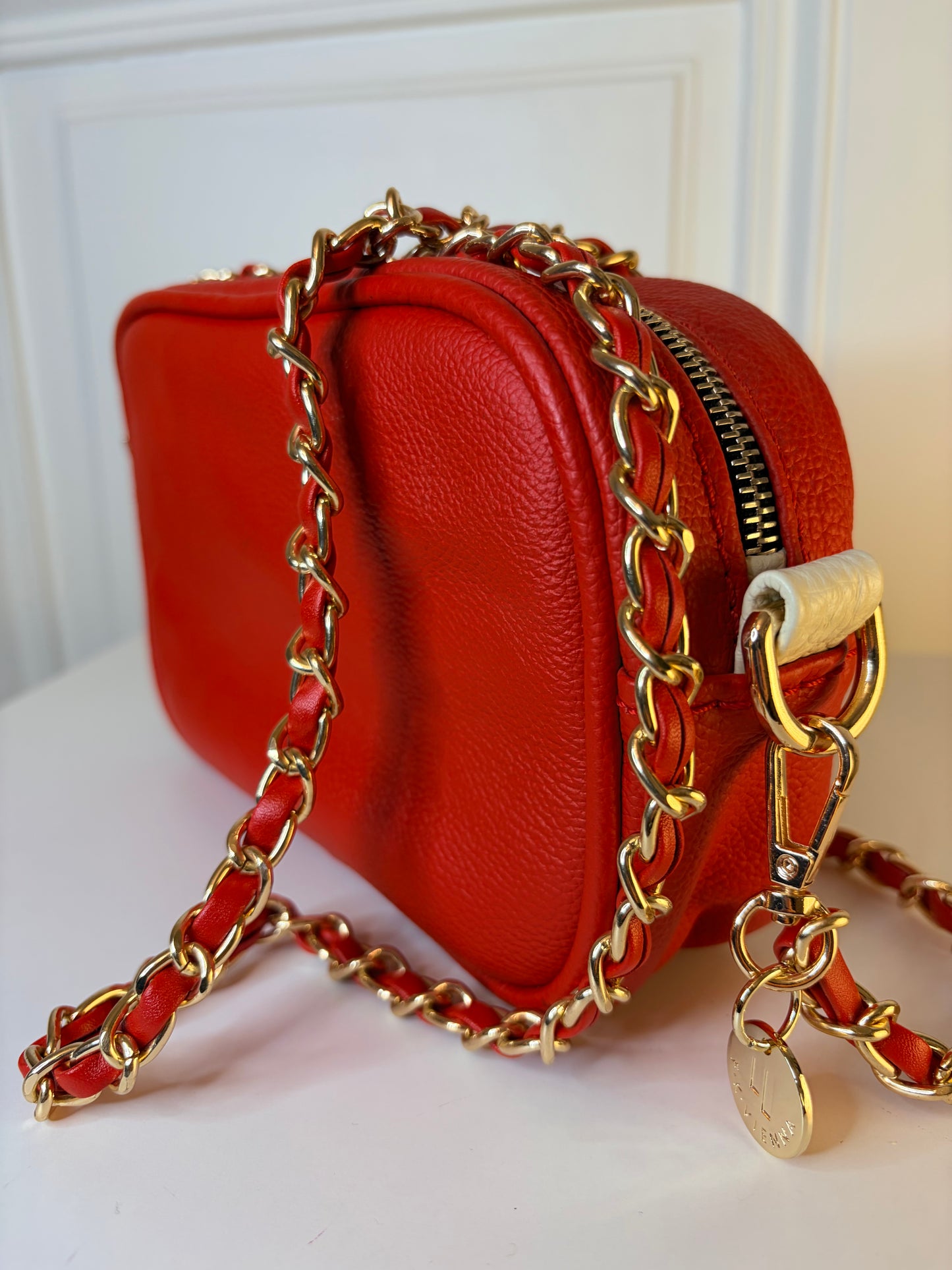 Francesca BAG S Red Chain