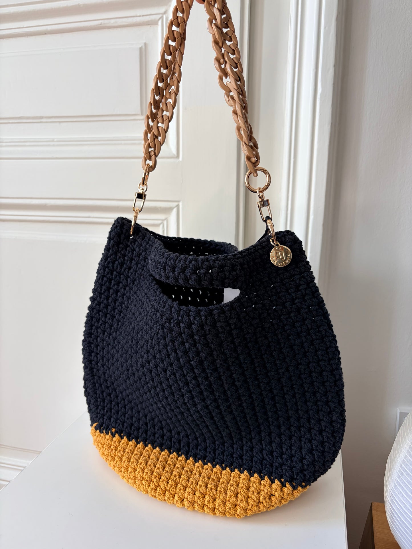 Shopping Crochet small black