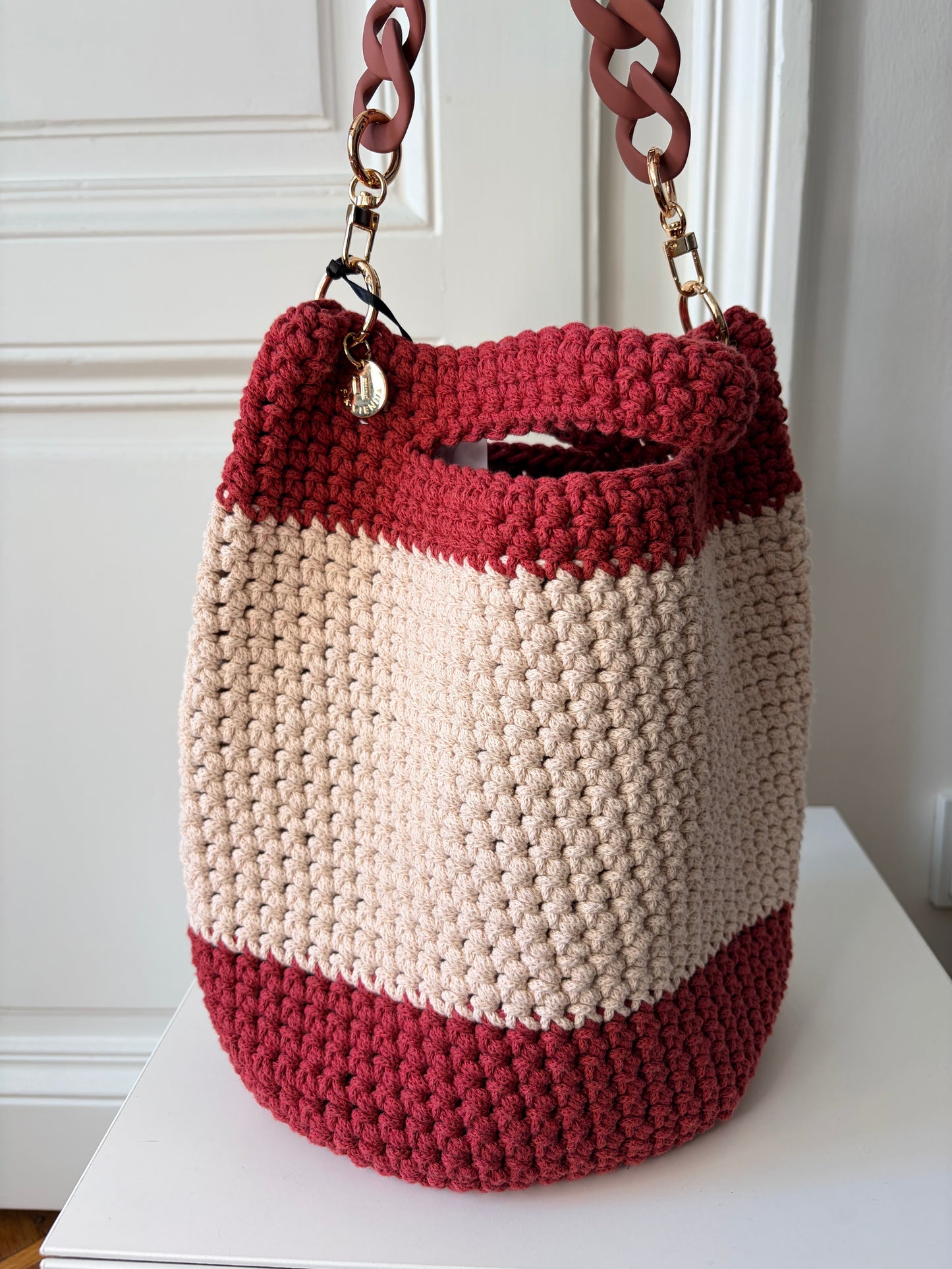 Shopping Crochet small coral pink