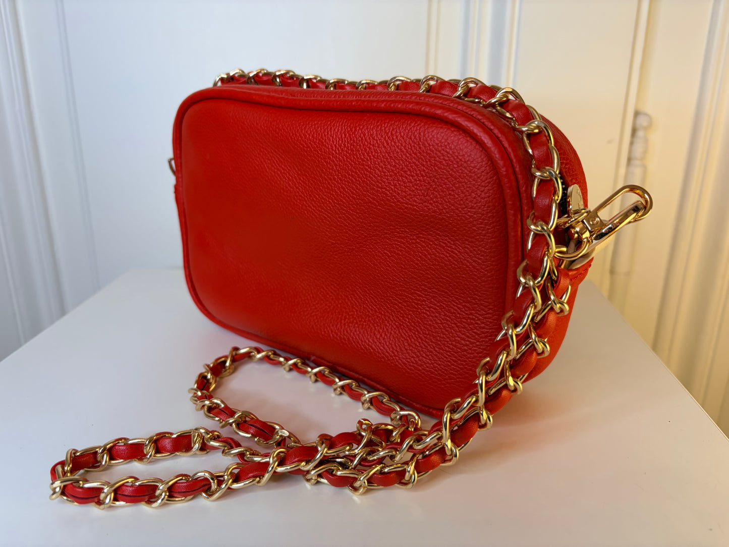 Francesca BAG S Red Chain