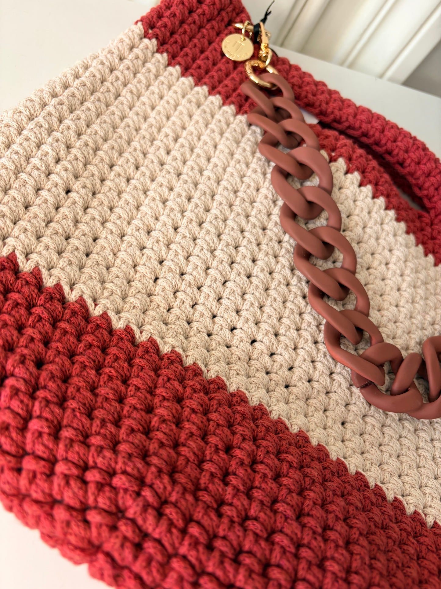 Shopping Crochet small coral pink