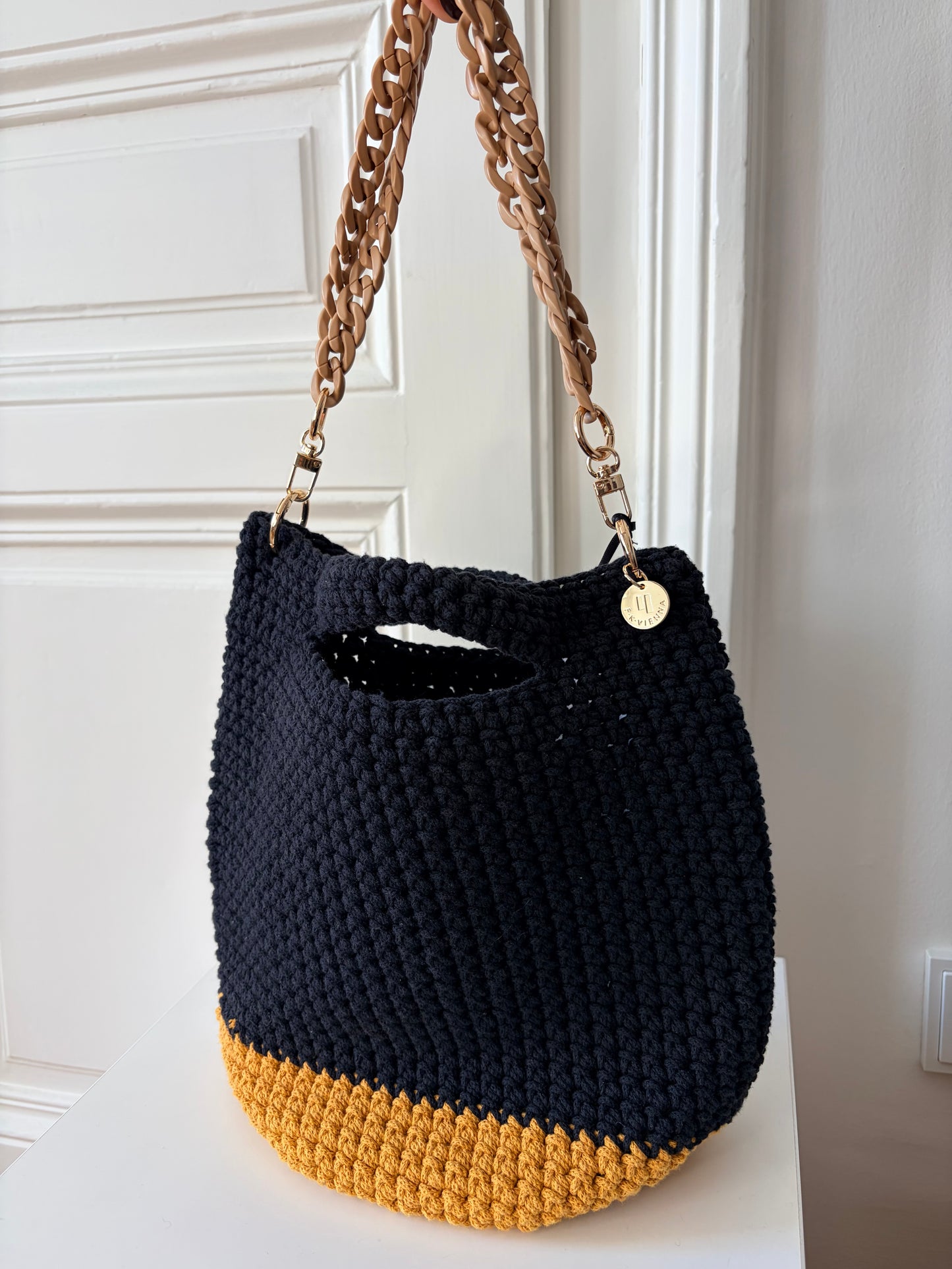 Shopping Crochet small black
