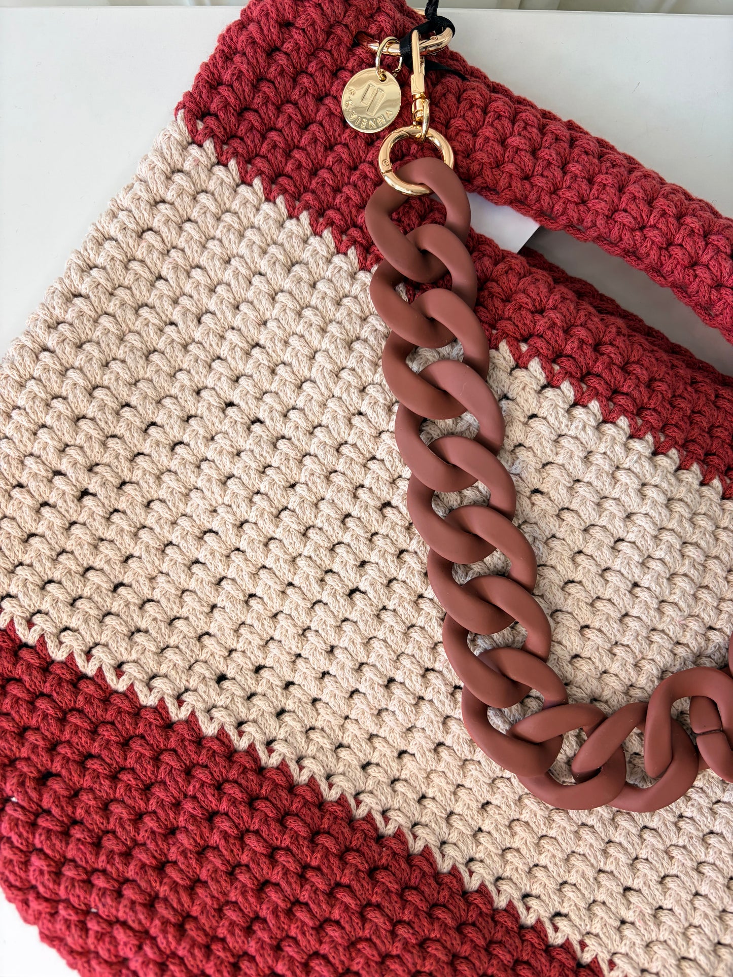 Shopping Crochet small coral pink