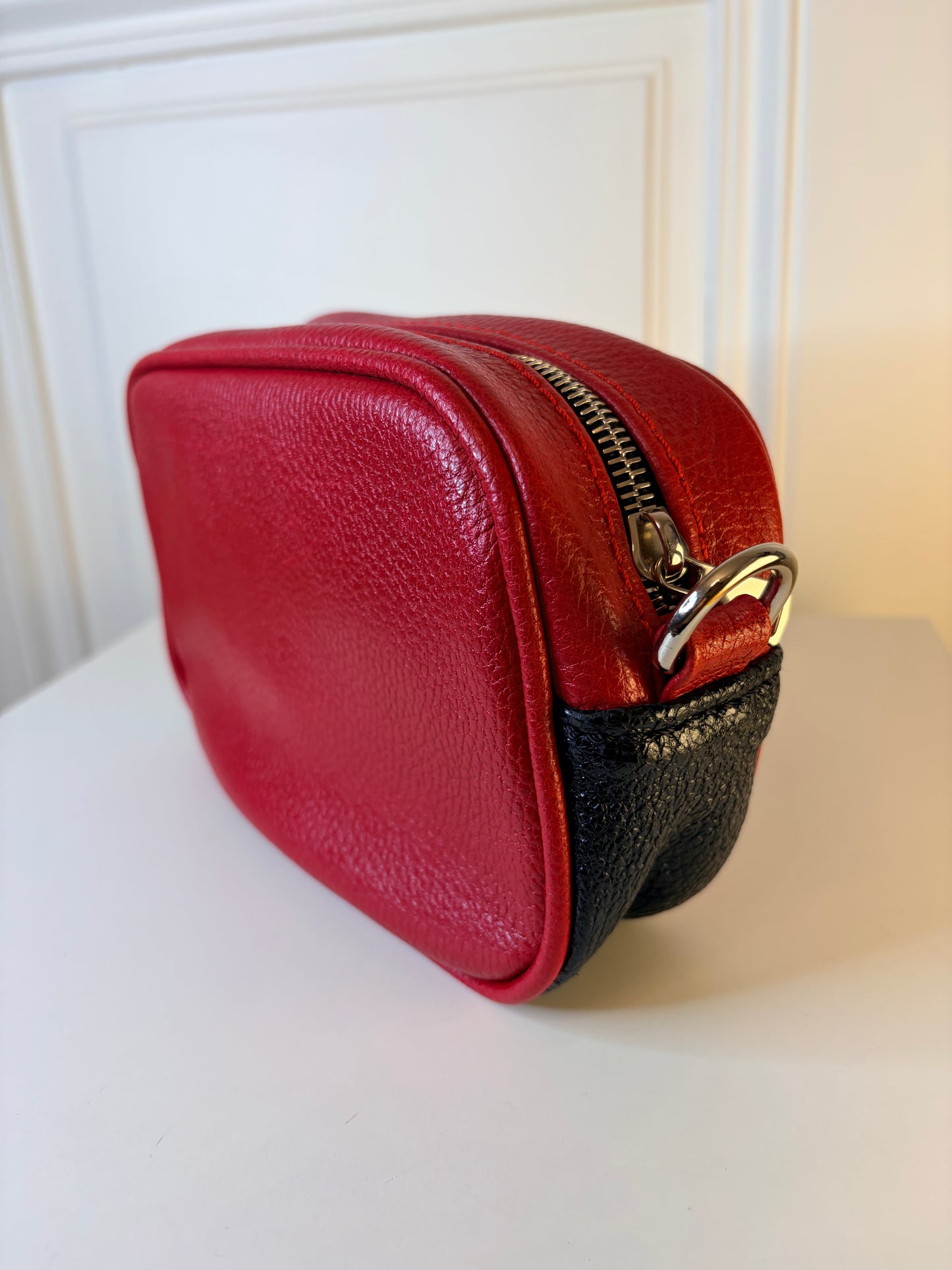 Francesca BAG S Red-Black