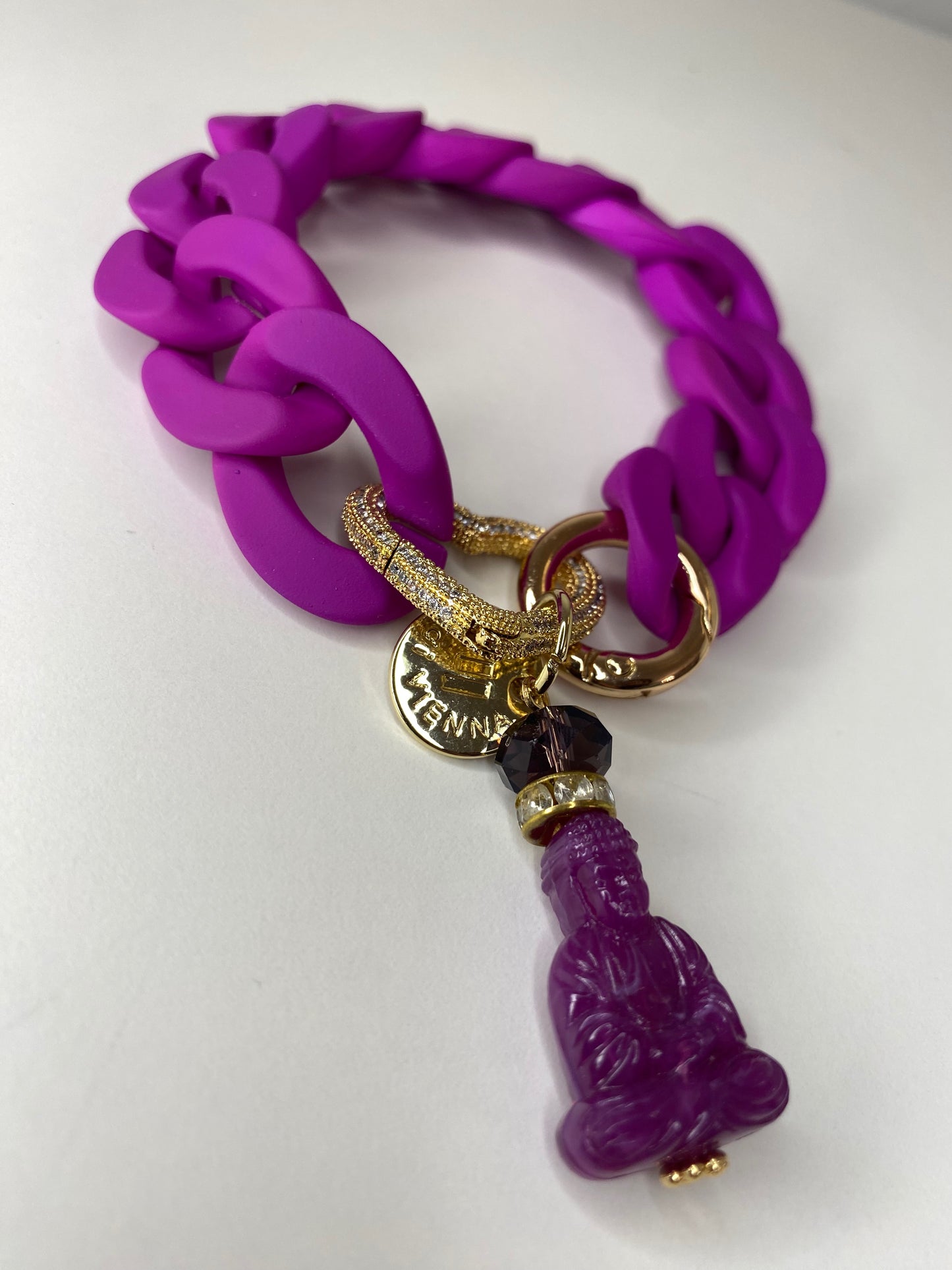 Bracelet Celine Charm Neon Violet