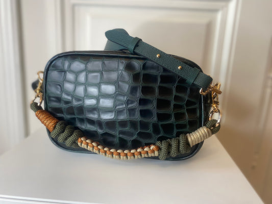 Francesca Bag M Forest Green