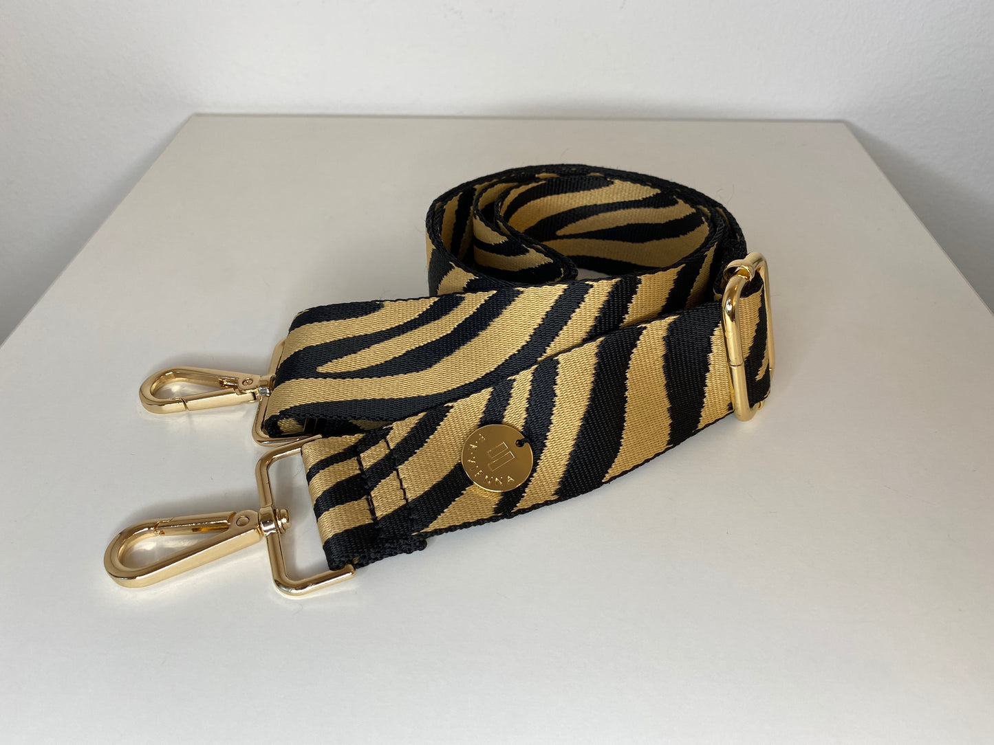 Shoulder Strap Bag Zebra Black - Warm Sand