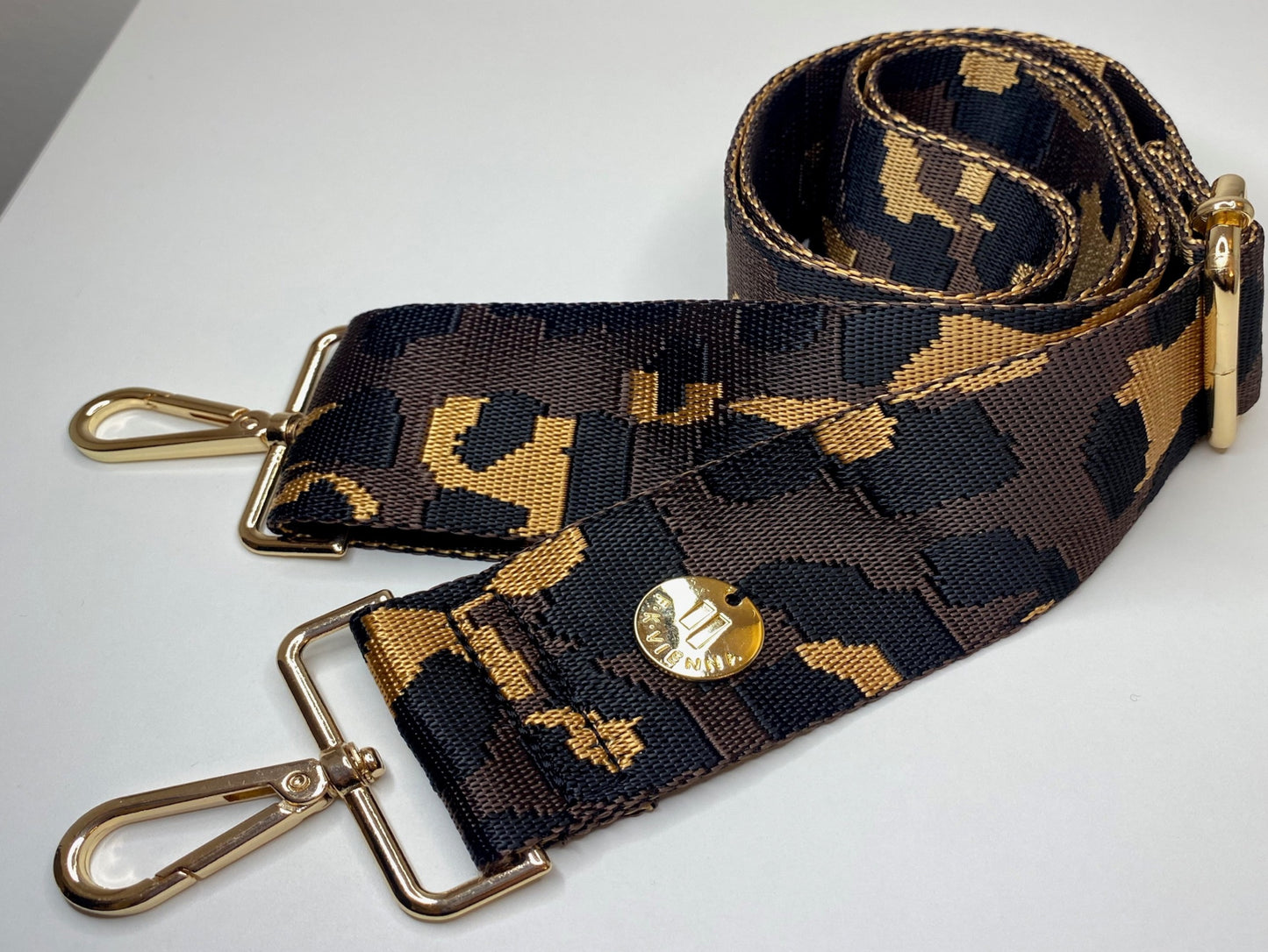 Shoulder Strap Bag Leopard brown / Silver Hardware