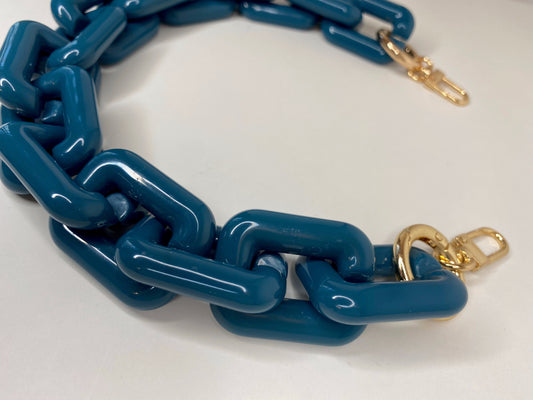 Big Chunky Chain - Bag's Handle - Blue