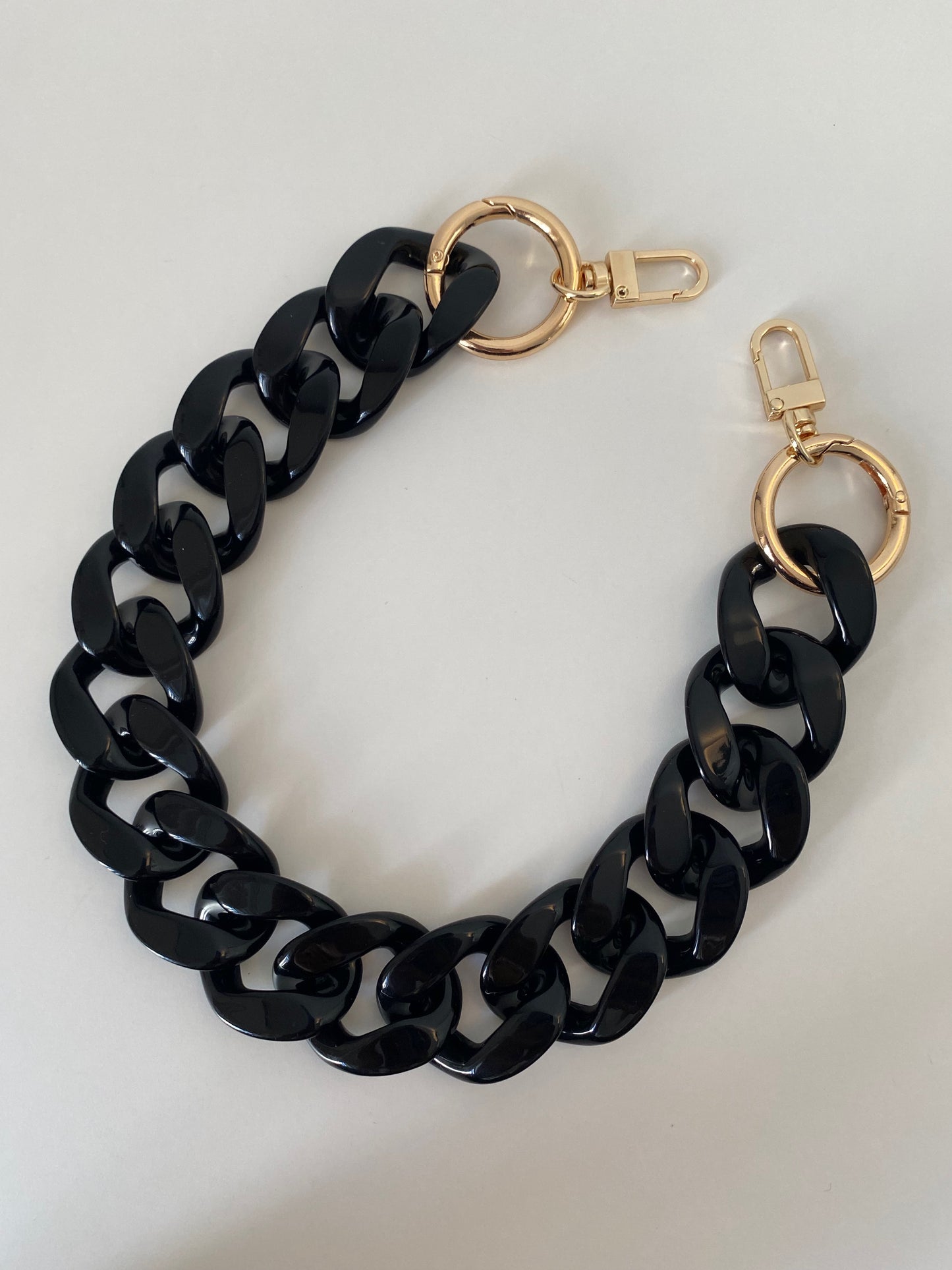 Chains - Bag's Handle black shiny